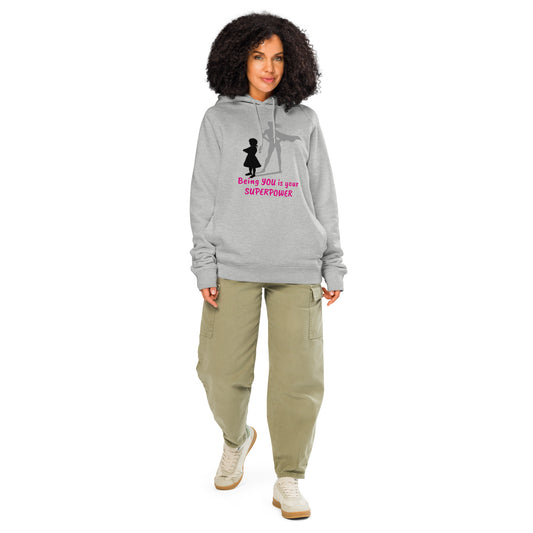 Soft eco friendly cotton hoodie - Grounded Rising