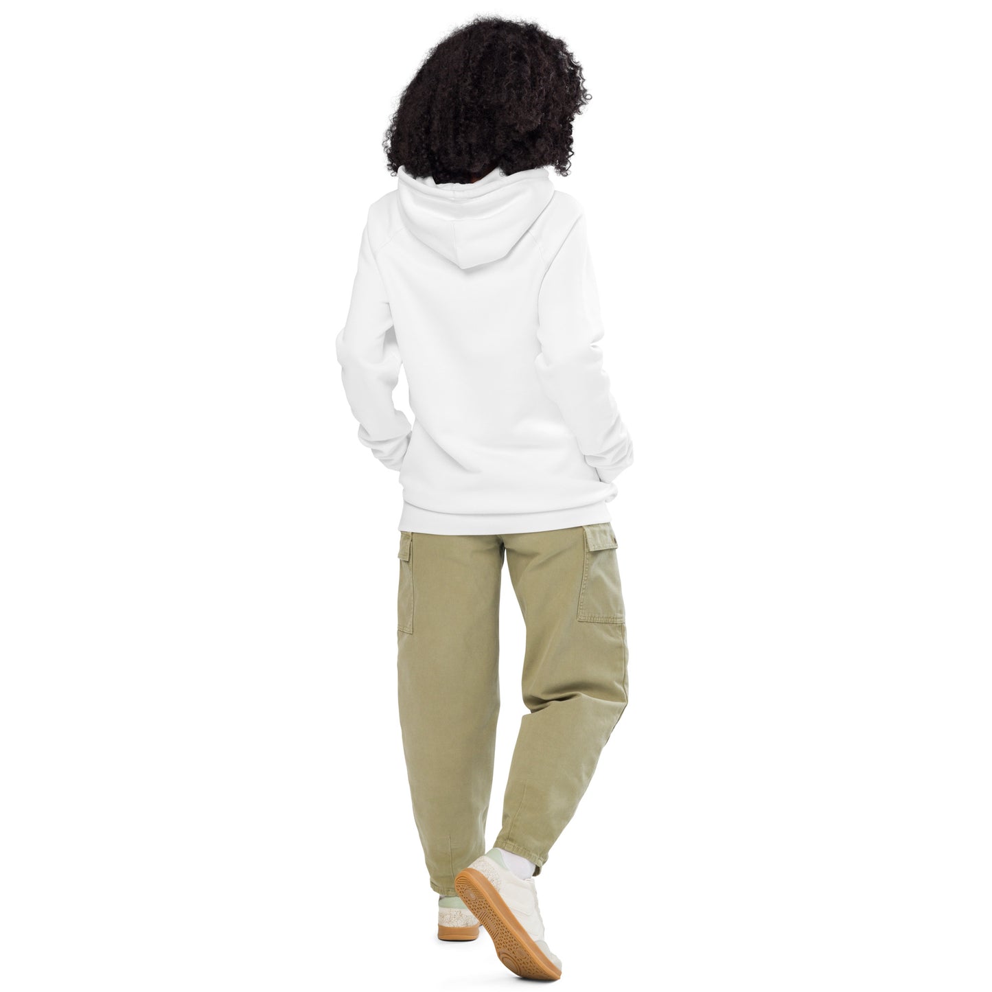 Recycled fabric cotton blend hoodie - Grounded Rising