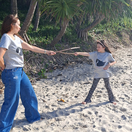 She's A Queen/Princess with a bit of Savage | Mother Daughter Duo (Child)