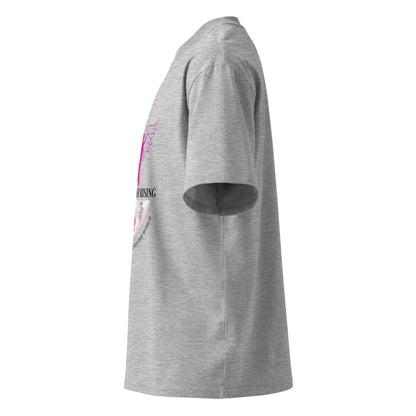 Relaxed fit drop shoulder cotton t shirt - Grounded Rising