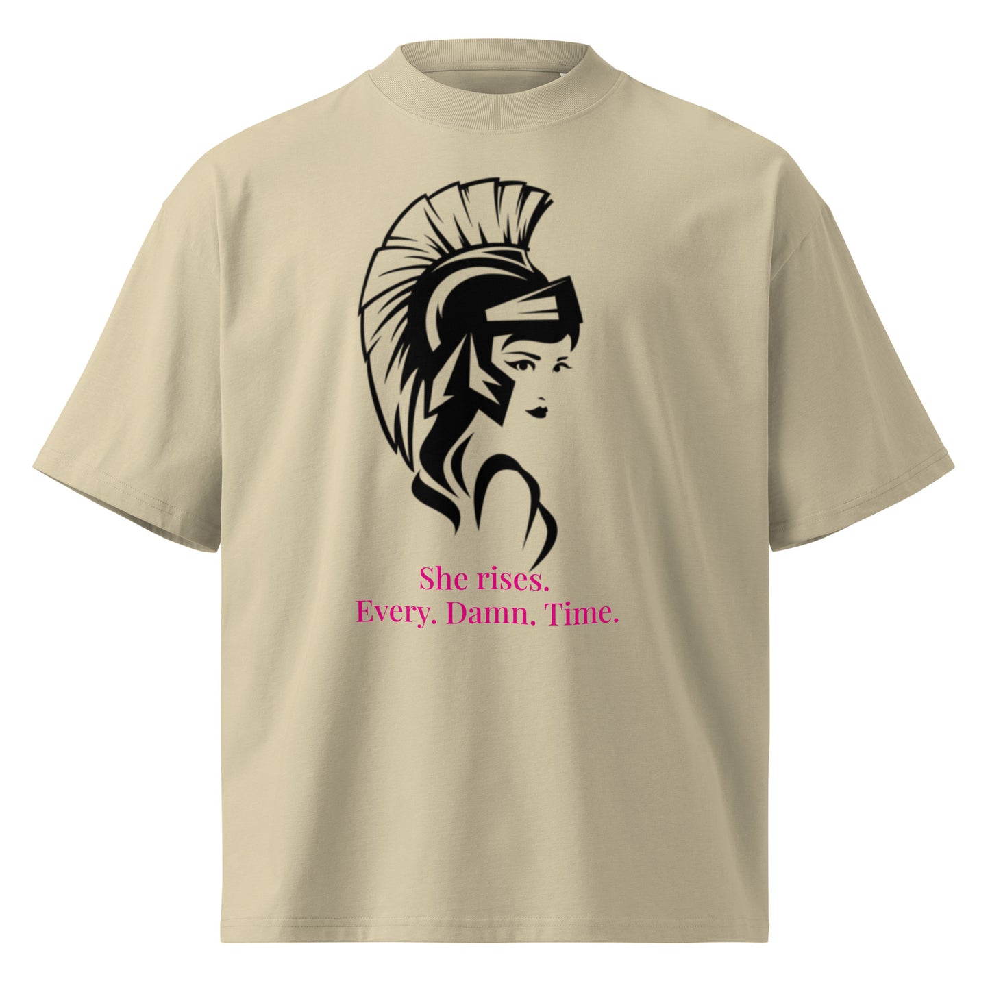 Relaxed fit eco friendly cotton t shirt - Grounded Rising
