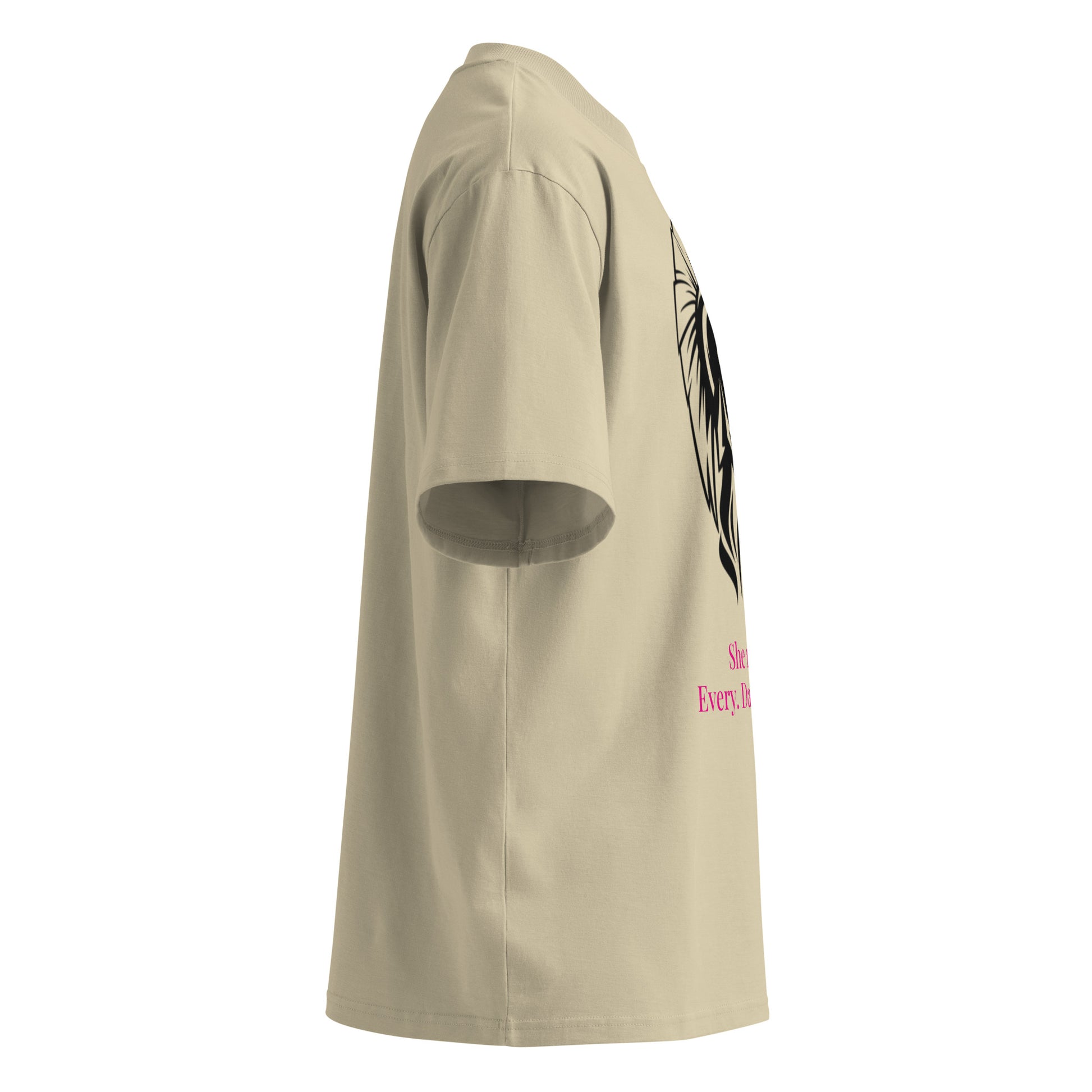 Comfortable oversized casual t shirt - Grounded Rising