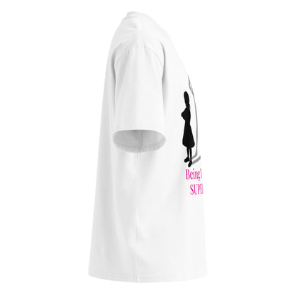 Drop shoulder organic casual cotton tee - Grounded Rising