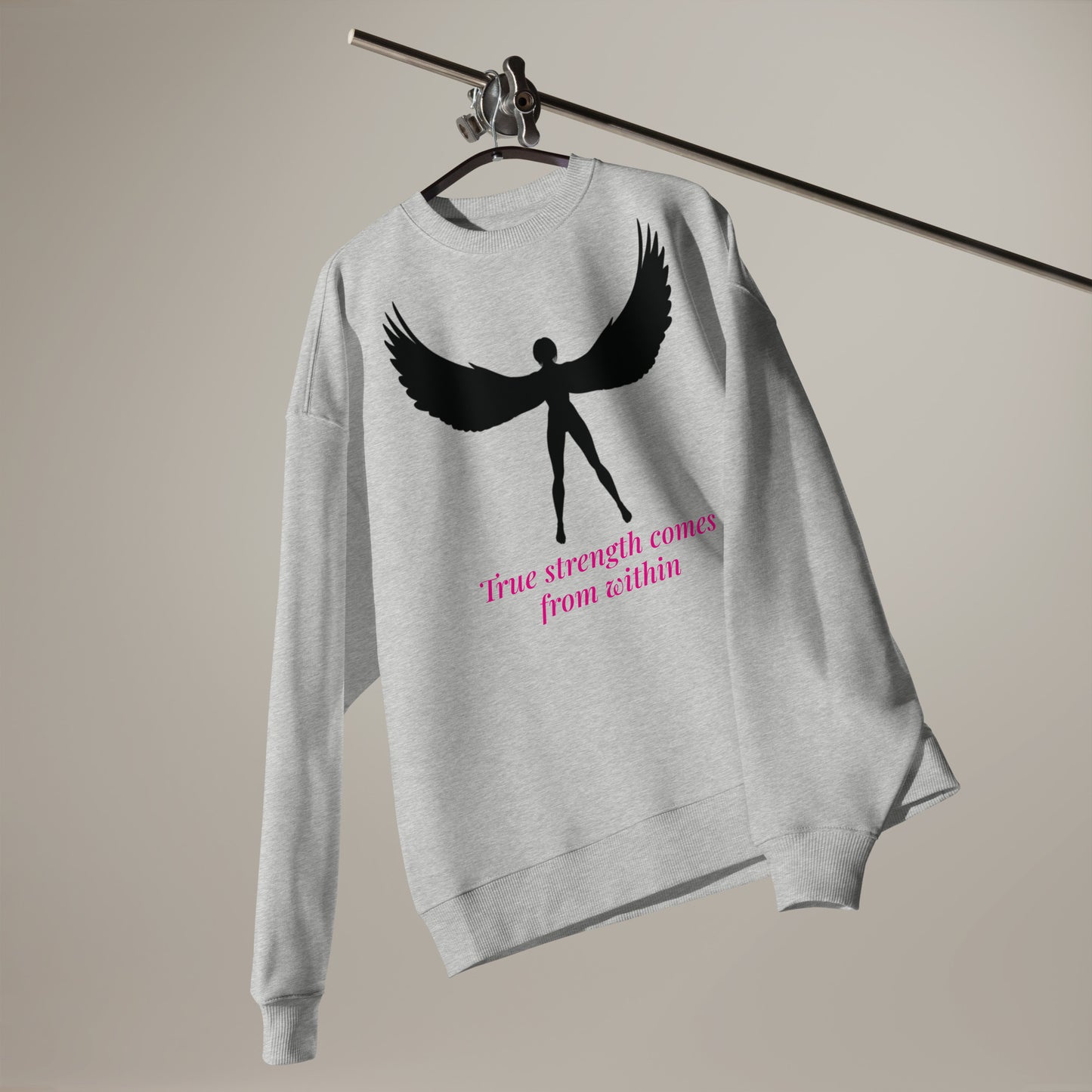 Organic oversized cozy cotton sweatshirt - Grounded Rising