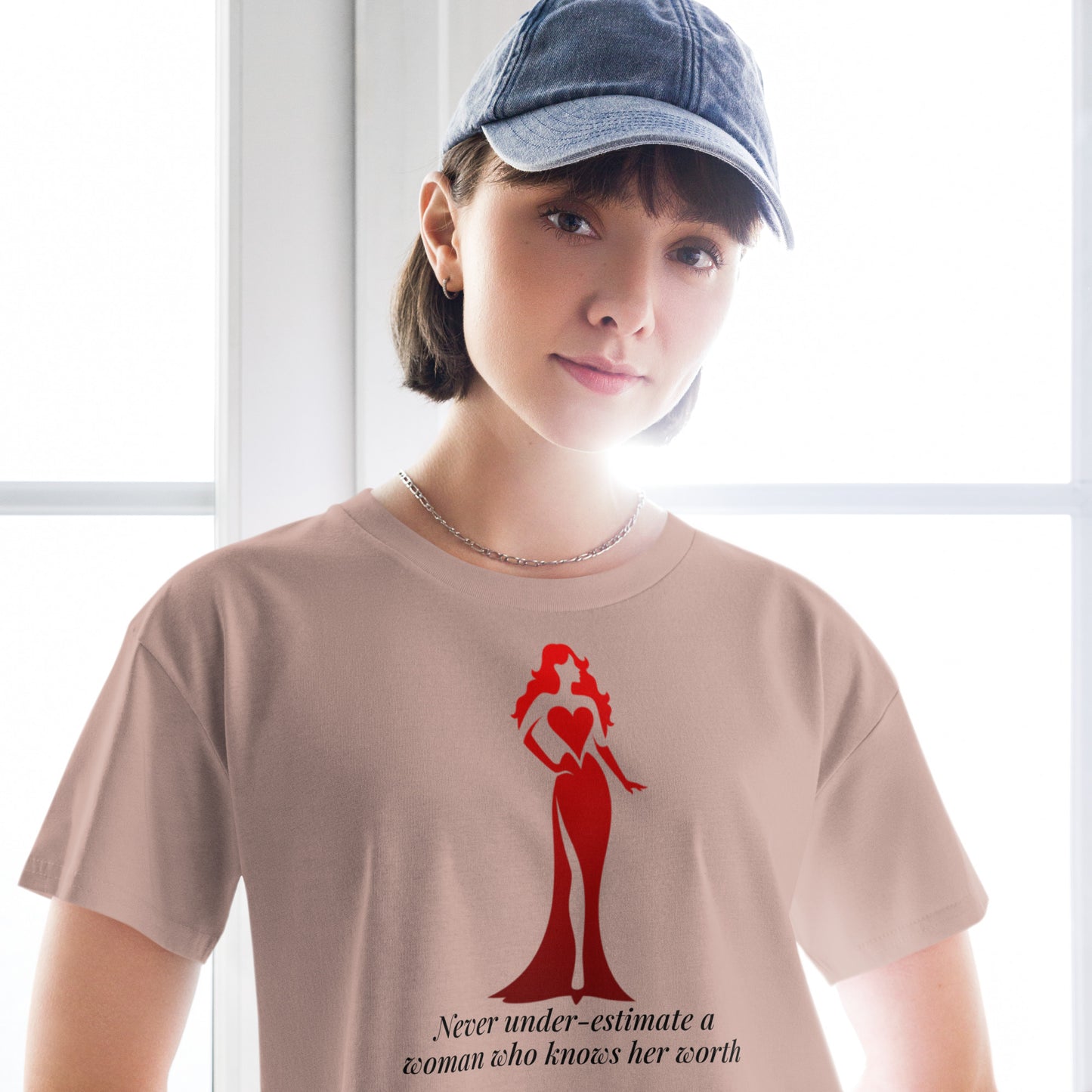 Modern minimalist crop t shirt - Grounded Rising